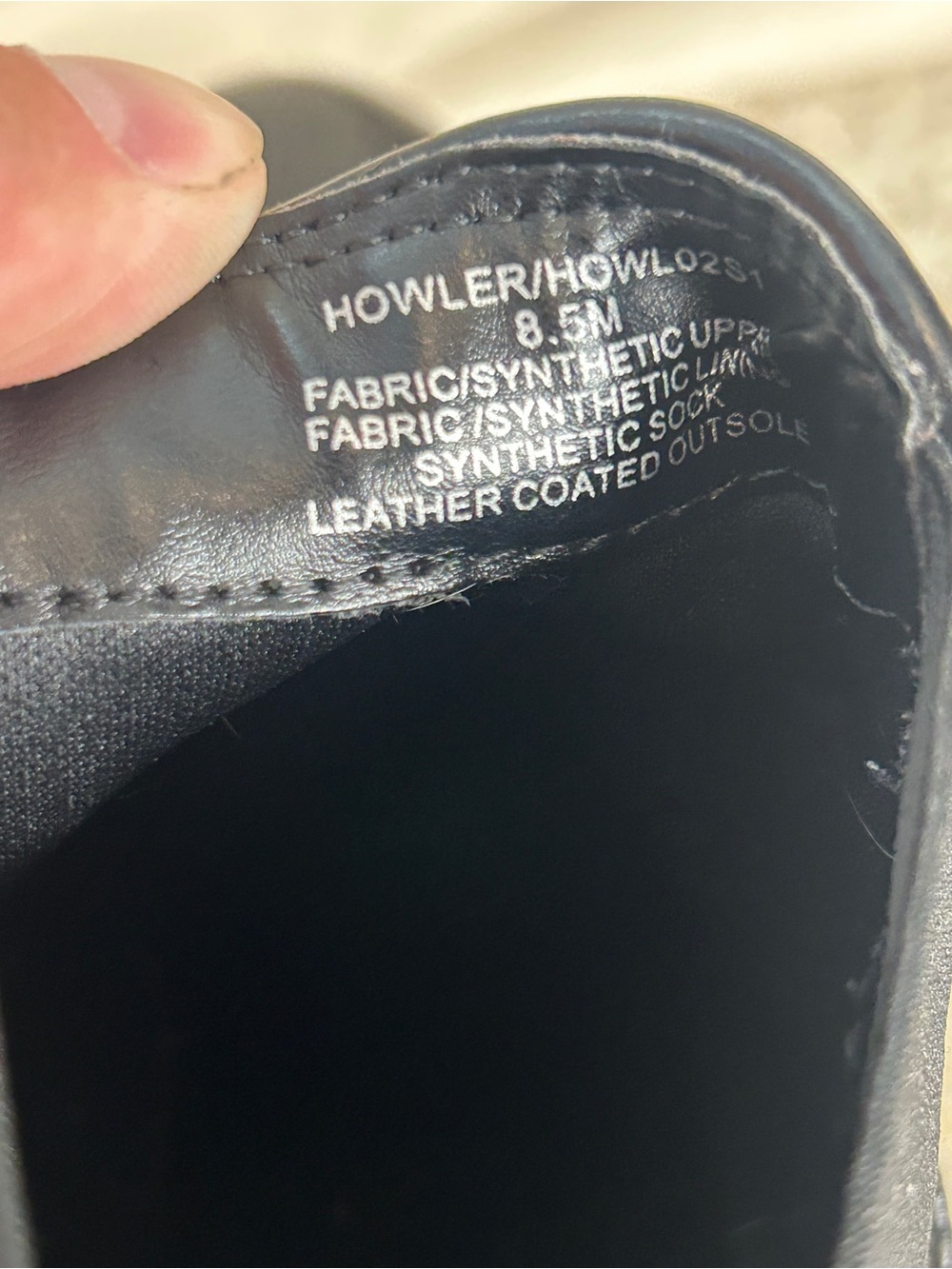 Steve Madden Howler Women's Black Chelsea Ankle Boots Chunky Lug Sole US 8.5M - Picture 7 of 7